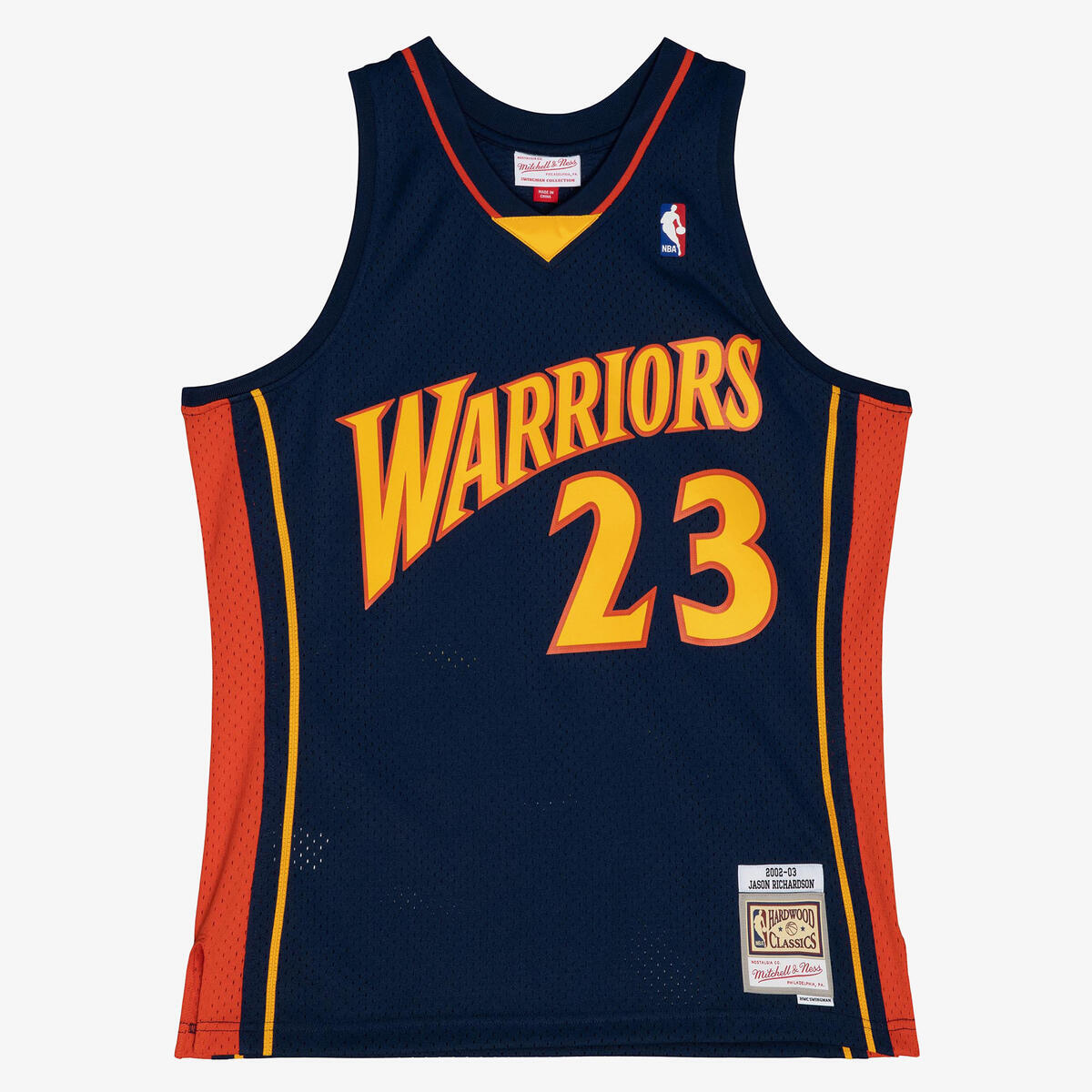 NBA DARK JERSEY WARRIORS 2002 JASON RICHARDSON - ASTROS BLUE - Image 1