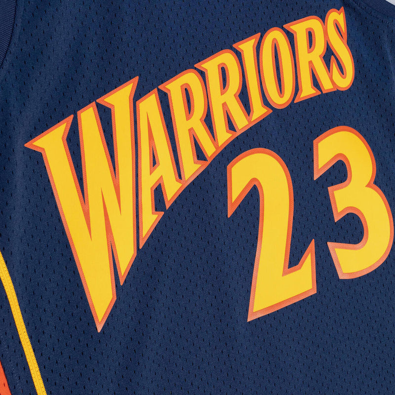 NBA DARK JERSEY WARRIORS 2002 JASON RICHARDSON - ASTROS BLUE - Image 3