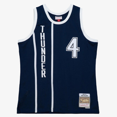 NBA ALT. JERSEY THUNDER 2015 NICK COLLISON - ASTROS BLUE - Image 1