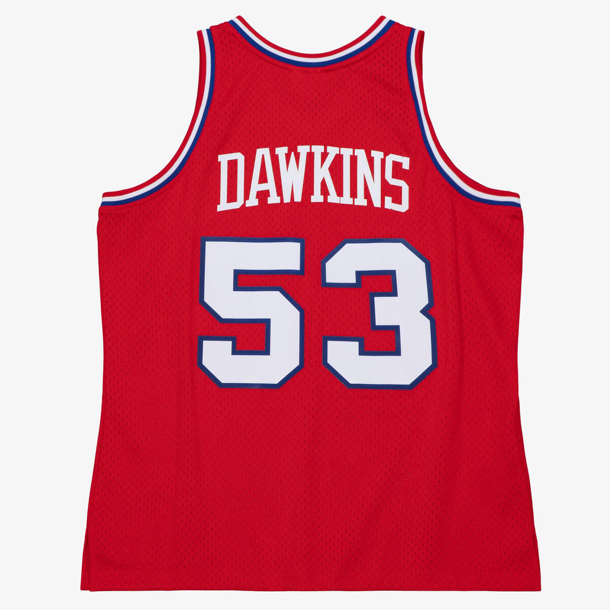 NBA DARK JERSEY 76ERS 1979 DARRYL DAWKINS - University Red - Image 2