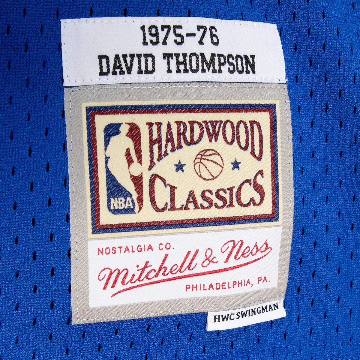 NBA DARK JERSEY NUGGETS 1975 DAVID THOMPSON - Royal - Image 4