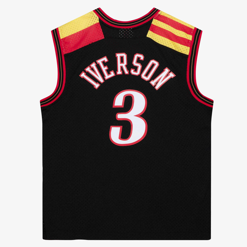 NBA ALT.. SPAIN JERSEY 76ERS 2006 ALLEN IVERSON - Black - Image 2