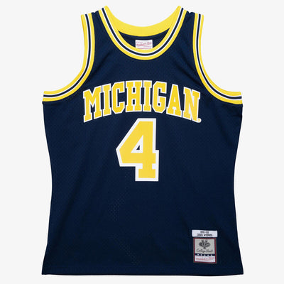 NCAA ROAD JERSEY MICHIGAN WOLVERINES 1991 CHRIS WEBBER - Image 1