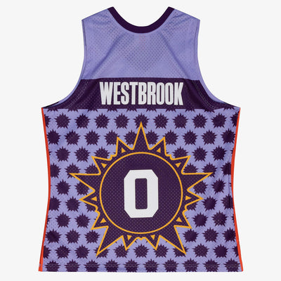 NBA RISING STARS ROOKIE JERSEY ROOKIE 2009 RUSSELL WESTBROOK - Purple - Image 2