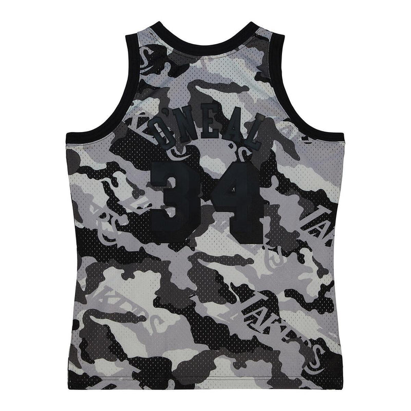 NBA GHOST BLACK CAMO SWINGMAN JERSEY LAKERS 1996 SHAQUILLE O'NEAL Pattern-Black SMJY4589-LAL96SONPTBK - Image 2