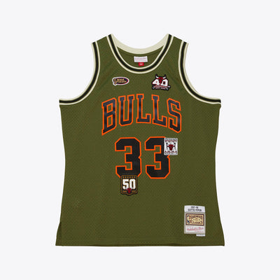 NBA FLIGHT SWINGMAN JERSEY BULLS 1997 SCOTTIE PIPPEN - Image 1