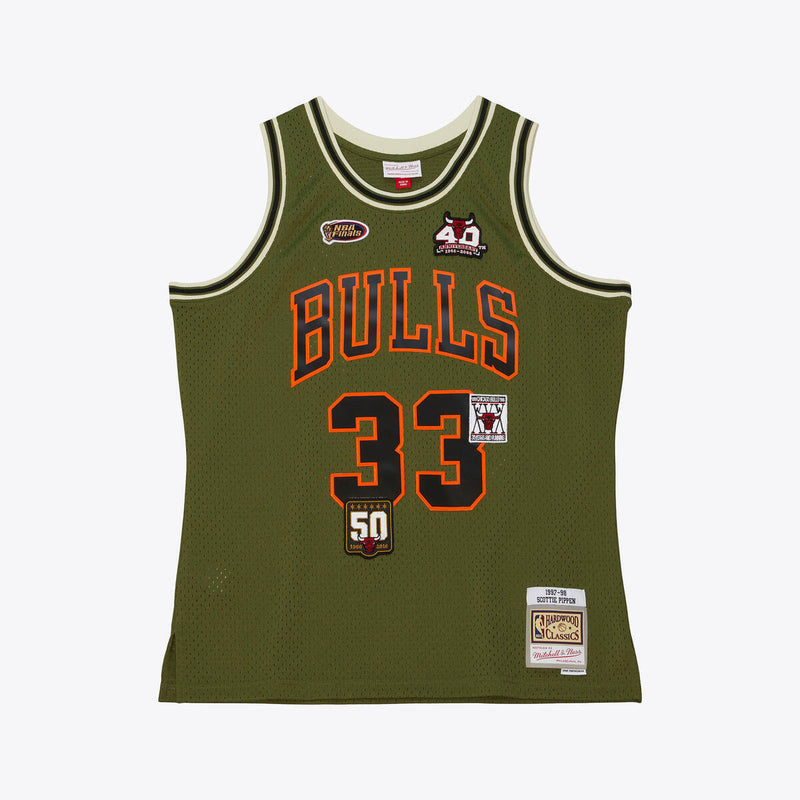 NBA FLIGHT SWINGMAN JERSEY BULLS 1997 SCOTTIE PIPPEN - Image 1