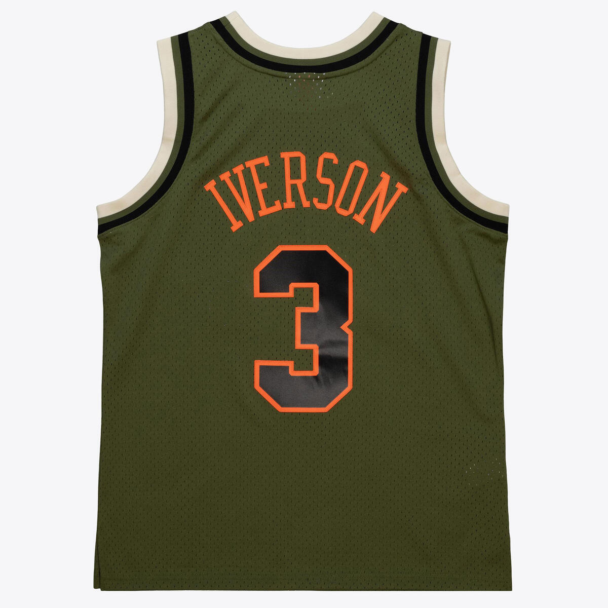 NBA FLIGHT SWINGMAN JERSEY 76ERS 1996 ALLEN IVERSON - Dark Green - Image 2