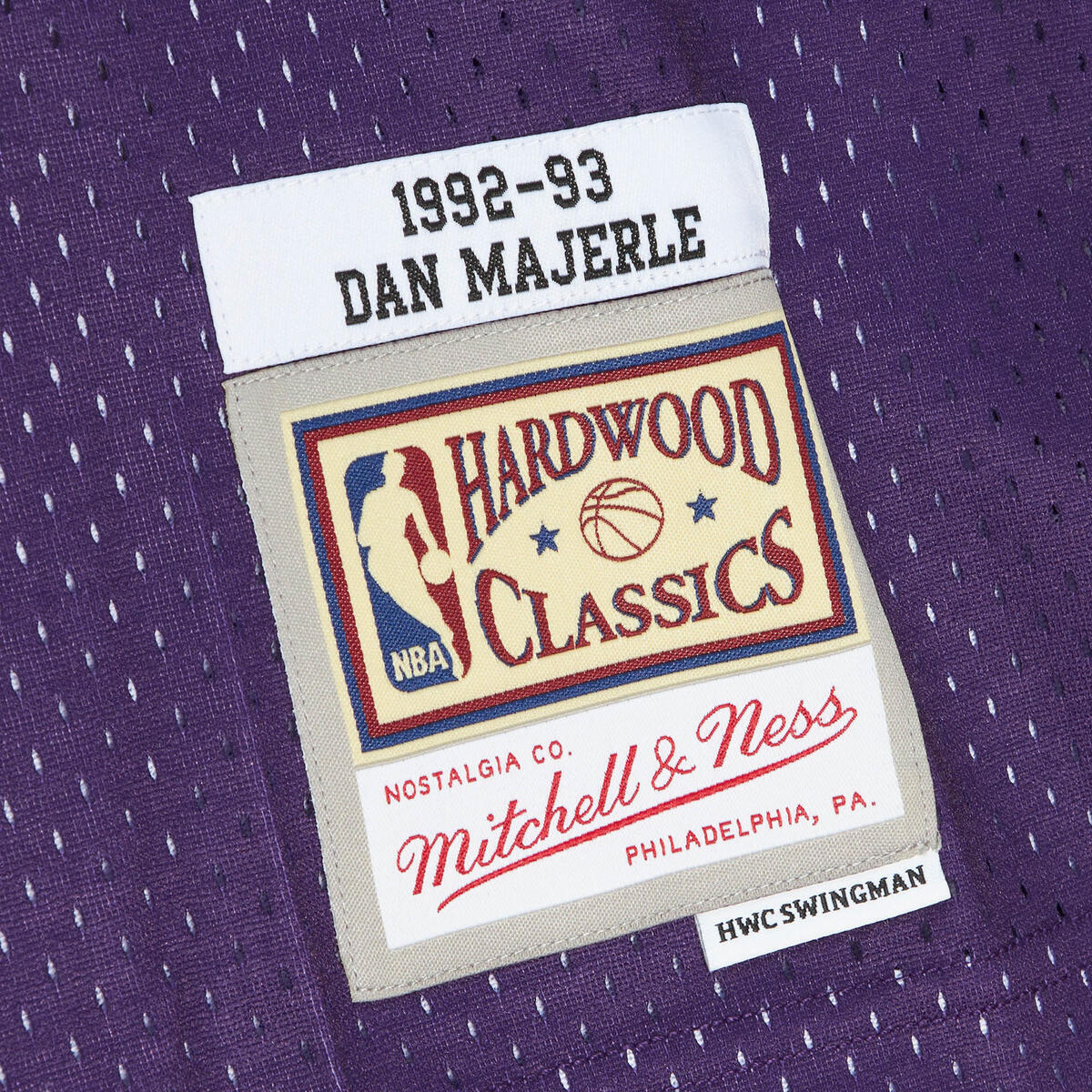 NBA ROAD JERSEY SUNS 1992 DAN MAJERLE - Purple - Image 4