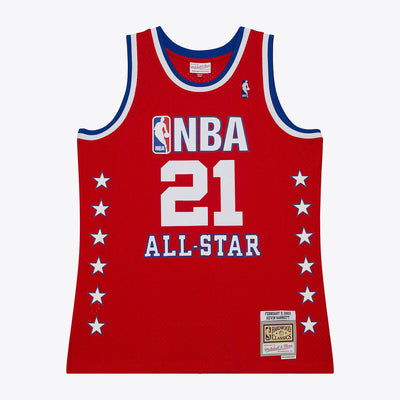 NBA DARK JERSEY ALL-STAR 2003 KEVIN GARNETT - Red - Image 1