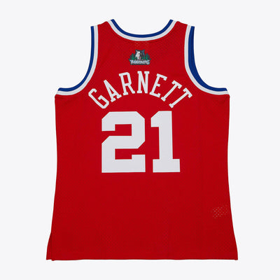 NBA DARK JERSEY ALL-STAR 2003 KEVIN GARNETT - Red - Image 2