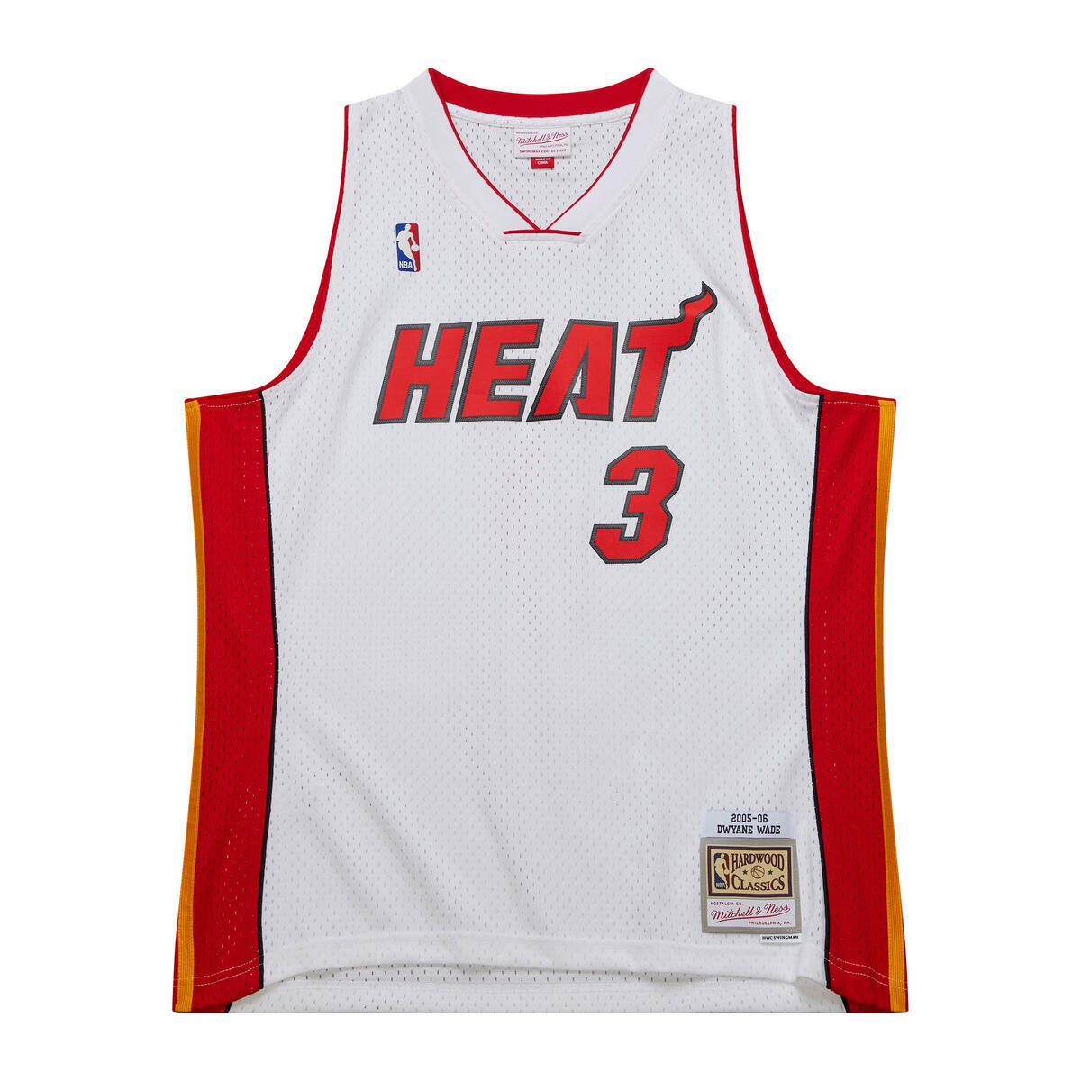 NBA WHITE JERSEY HEAT 2005 DWYANE WADE - White - Image 1