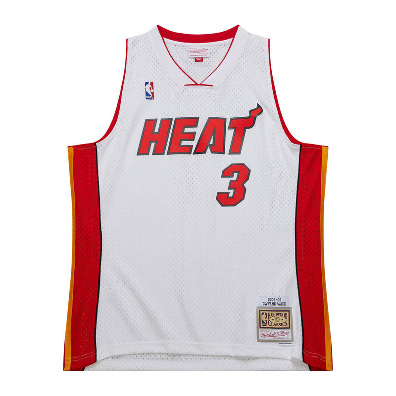 NBA WHITE JERSEY HEAT 2005 DWYANE WADE - White - Image 1