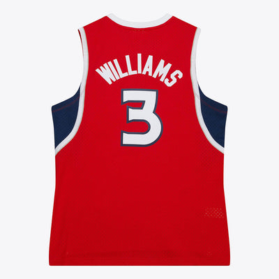 NBA ALTERNATE JERSEY HAWKS 2013 LOU WILLIAMS - Red - Image 2