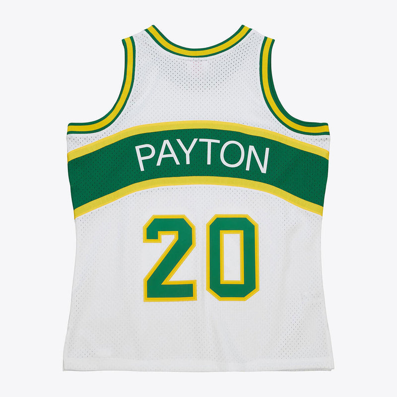 NBA HOME JERSEY SUPERSONICS 1994 GARY PAYTON - White - Image 2