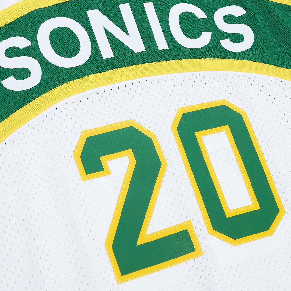 NBA HOME JERSEY SUPERSONICS 1994 GARY PAYTON - White - Image 3