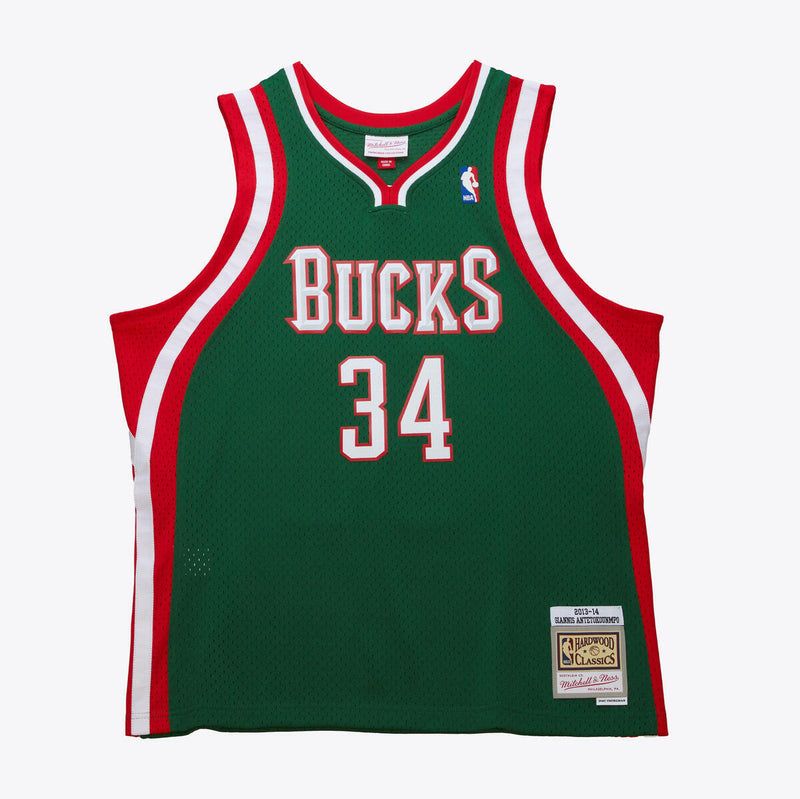 NBA DARK JERSEY BUCKS 2013 GIANNIS ANTETOKOUNMPO - Bucks Green - Image 2