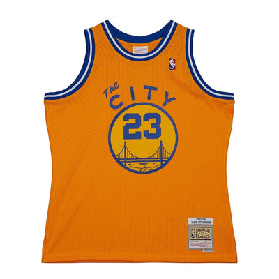 NBA HWC JERSEY WARRIORS 2003 JASON RICHARDSON - Warriors Yellow - Image 1
