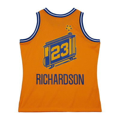 NBA HWC JERSEY WARRIORS 2003 JASON RICHARDSON - Warriors Yellow - Image 2