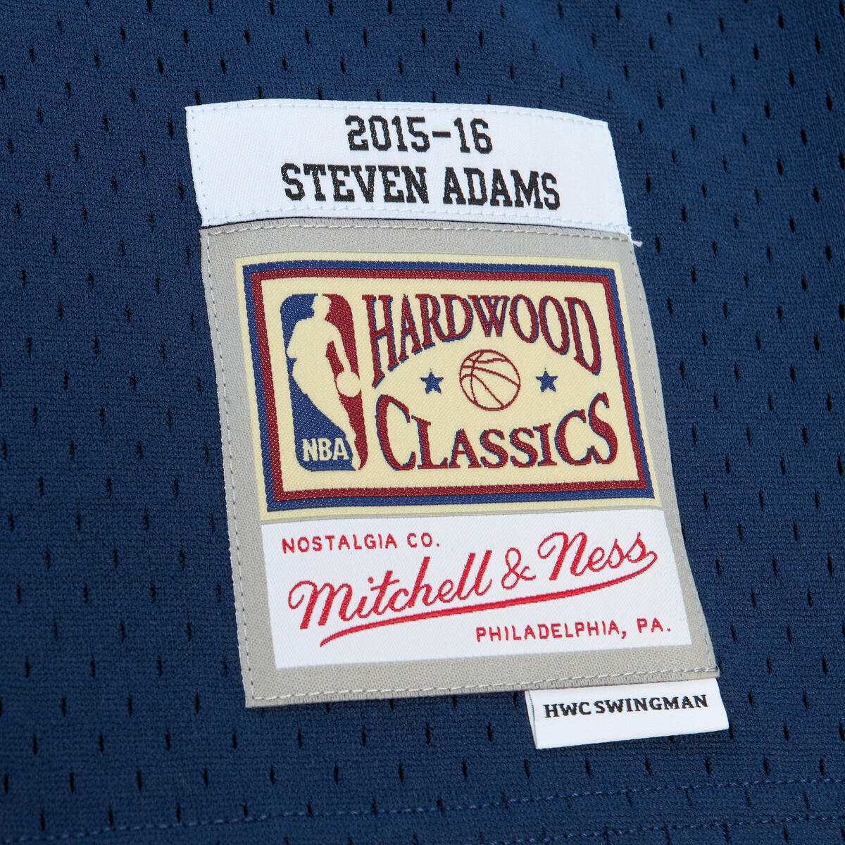 NBA ALTERNATE JERSEY THUNDER 2015 STEVEN ADAMS - ASTROS BLUE - Image 4