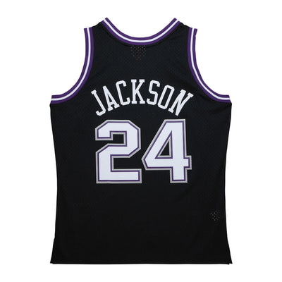 NBA BLACK JERSEY KINGS 2001 BOBBY JACKSON Black SMJY6420-SKI01BJKBLCK - Image 2