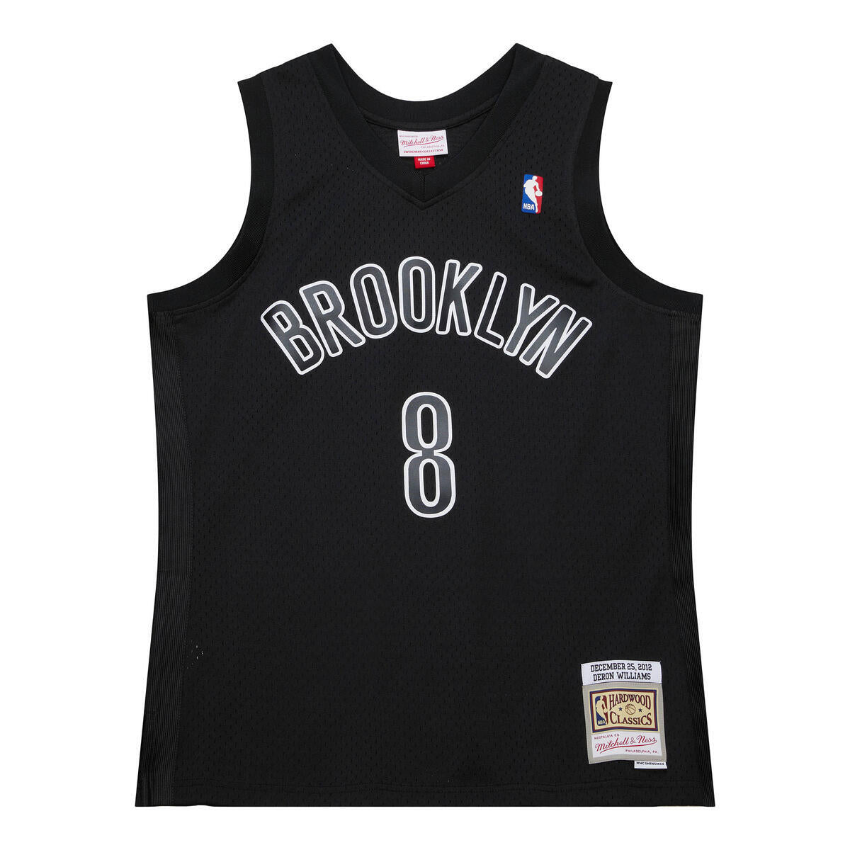 NBA DAY JERSEY NETS 2012 DERON WILLIAMS - Black - Image 1