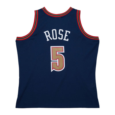 NBA DARK JERSEY NUGGETS 1994 JALEN ROSE - ASTROS BLUE - Image 2