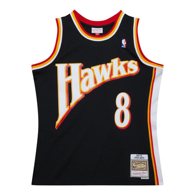 NBA DARK JERSEY HAWKS 1994 STEVE SMITH - Black - Image 1