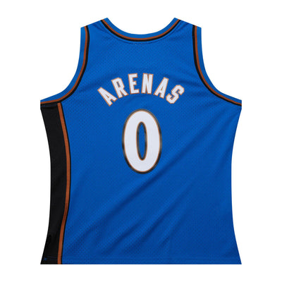 NBA DARK JERSEY WIZARDS 2004 GILBERT ARENAS - Blue - Image 2
