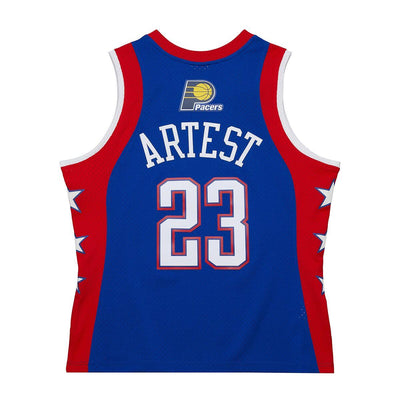 NBA DARK JERSEY ALL-STAR 2004 RON ARTEST - Royal - Image 2