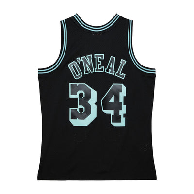 NBA GLOW IN THE DARK SWINGMAN JERSEY LAKERS 1998 SHAQUILLE O'NEAL - Black - Image 2