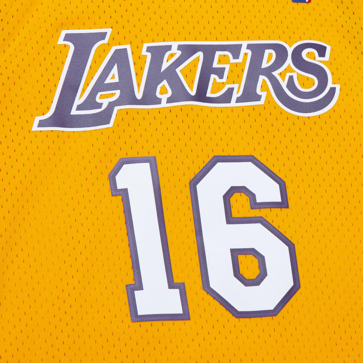NBA GOLD JERSEY LAKERS 2009 PAU GASOL - Light Gold - Image 3