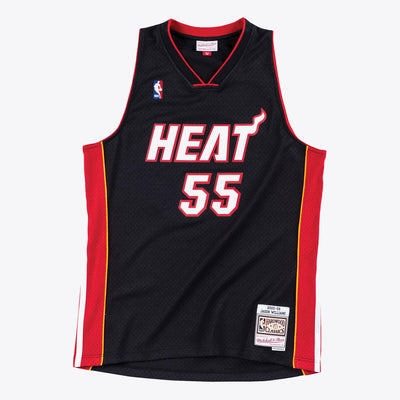 NBA SWINGMAN ROAD JERSEY HEAT 2005 JASON WILLIAMS - Black - Image 1