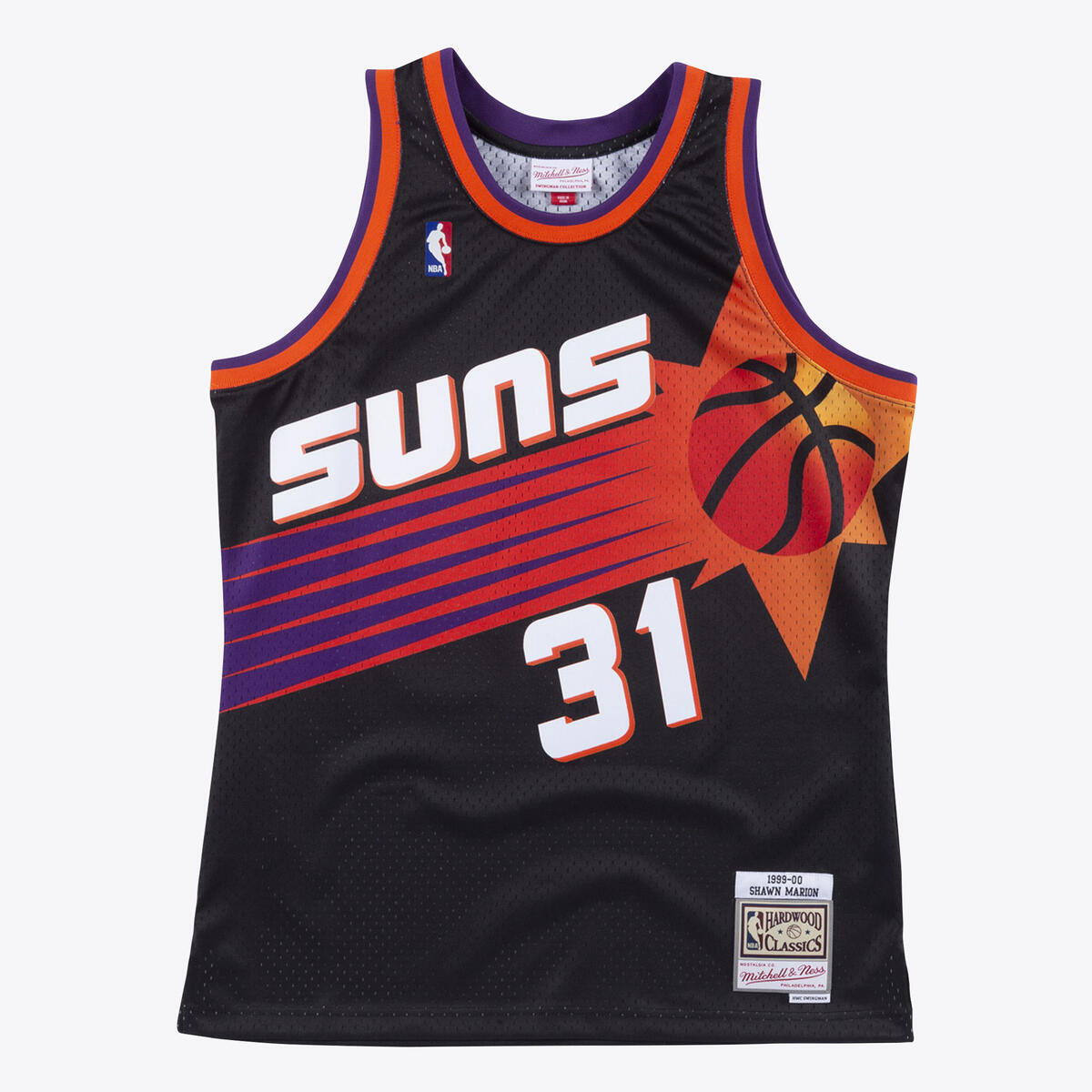 NBA SWINGMAN ALTERNATE JERSEY SUNS 1999 SHAWN MARION - Black - Image 1