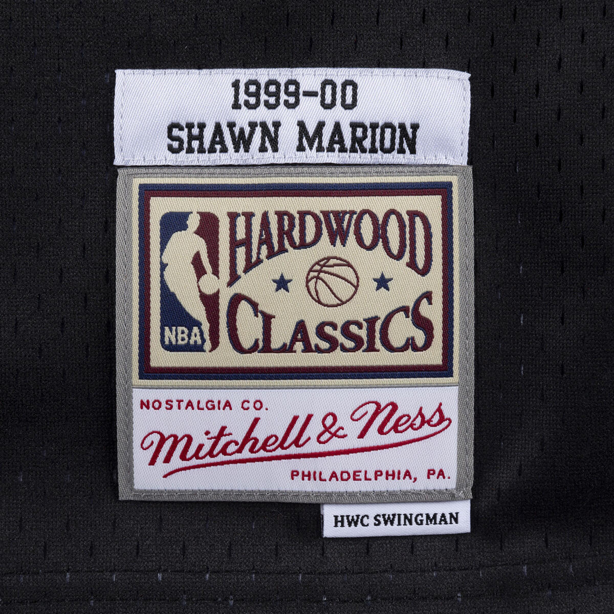 NBA SWINGMAN ALTERNATE JERSEY SUNS 1999 SHAWN MARION - Black - Image 4