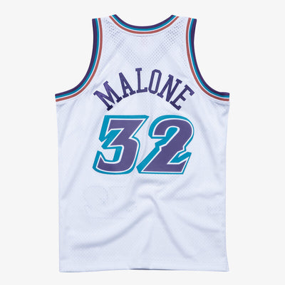 NBA SWINGMAN HOME JERSEY JAZZ 96-97 KARL MALONE - White - Image 2