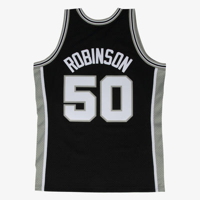 NBA SWINGMAN JERSEY SPURS 98-99 DAVID ROBINSON - Black - Image 2