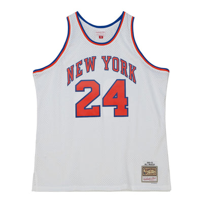 NBA SWINGMAN JERSEY KNICKS 1969 BILL BRADLEY - White - Image 1