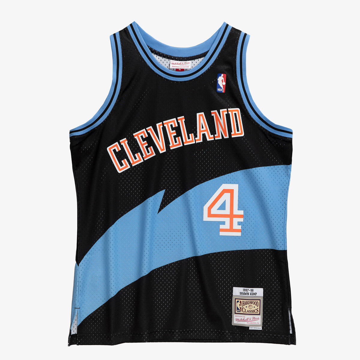 NBA SWINGMAN JERSEY CAVALIERS 1997 SHAWN KEMP - Black - Image 1