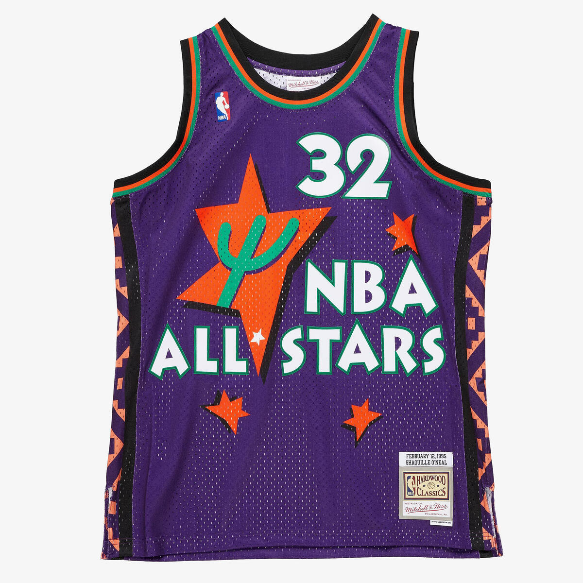 NBA SWINGMAN JERSEY ALL-STAR 1995 SHAQUILLE O'NEAL - Purple - Image 1