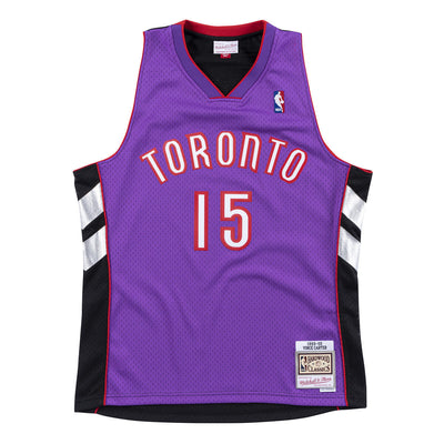 NBA SWINGMAN JERSEY RAPTORS 1999 VINCE CARTER - Dark Purple - Image 1