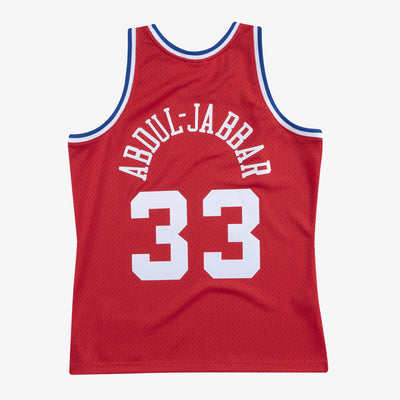 NBA SWINGMAN JERSEY ALL-STAR 1988 KAREEM ABDUL-JABBAR - University Red - Image 2