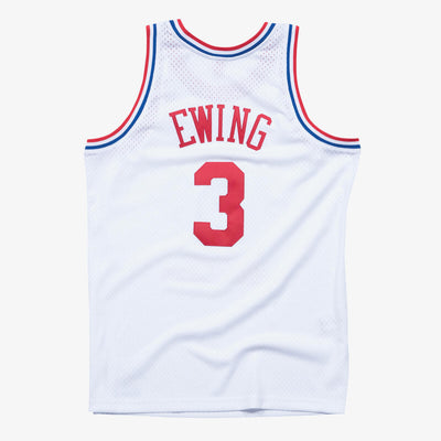 NBA SWINGMAN JERSEY ALL-STAR 1991 PATRICK EWING - White - Image 2