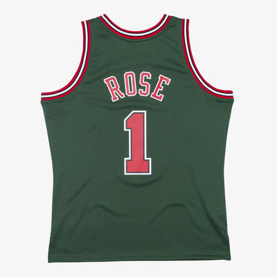 NBA SWINGMAN JERSEY BULLS 2008 DERRICK ROSE - Bucks Green - Image 2