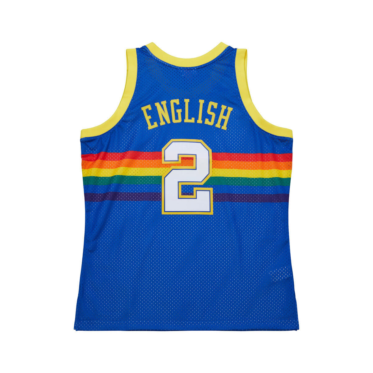 NBA SWINGMAN JERSEY NUGGETS 1987 ALEX ENGLISH - Royal - Image 2