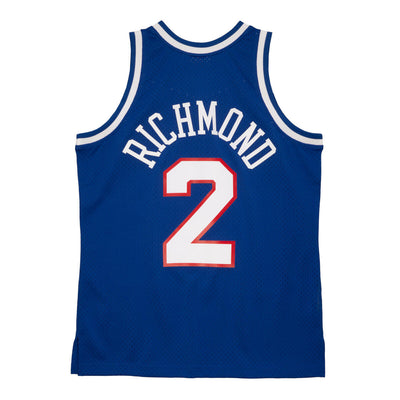 NBA SWINGMAN JERSEY KINGS 1992 MITCH RICHMOND - Royal - Image 2