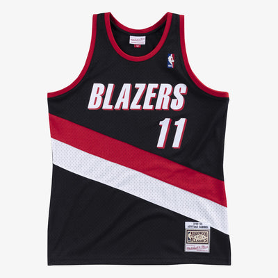 NBA SWINGMAN ROAD JERSEY TRAIL BLAZERS 1999 ARVYDAS SABONIS - Black - Image 1