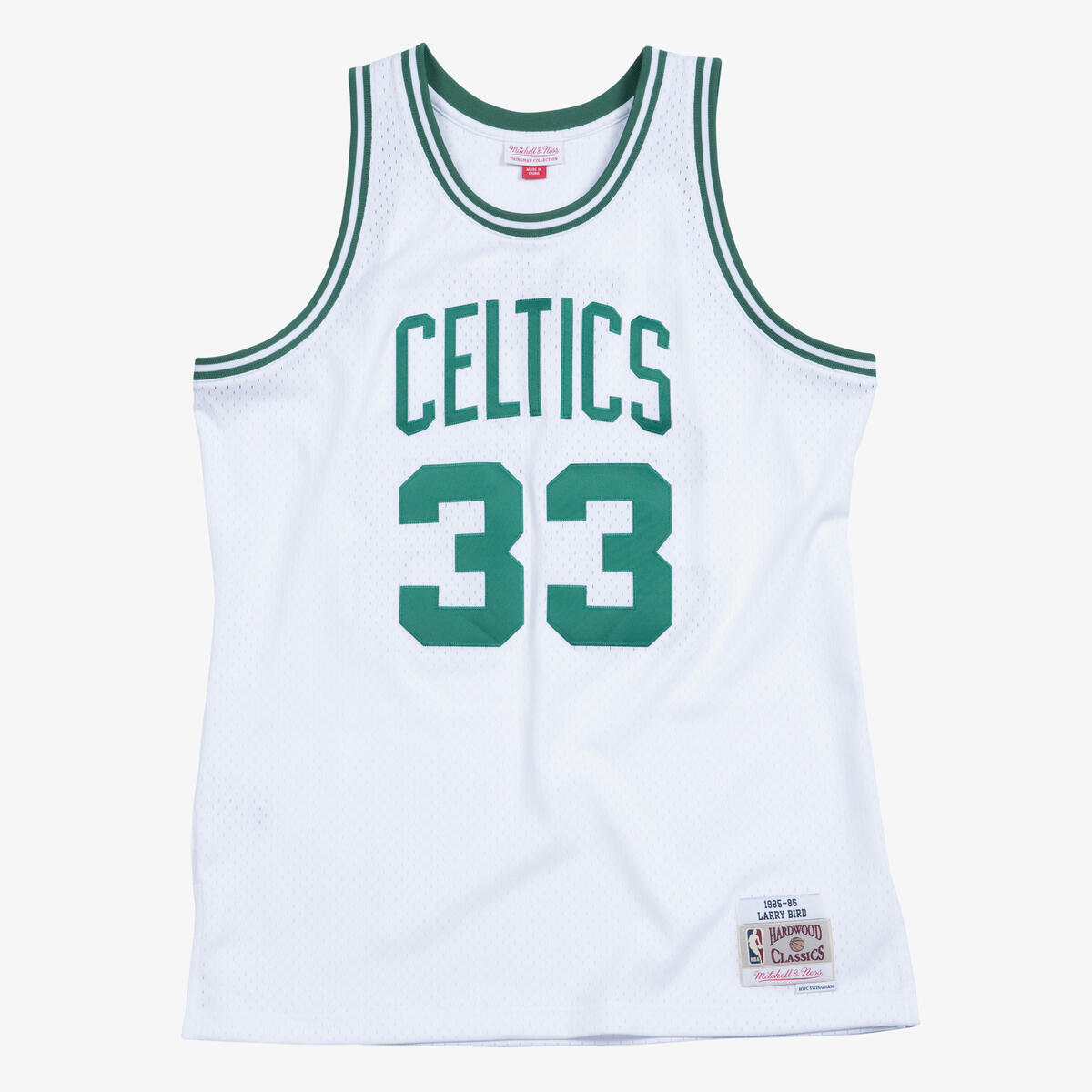 NBA SWINGMAN HOME JERSEY CELTICS 1985 LARRY BIRD - White - Image 1