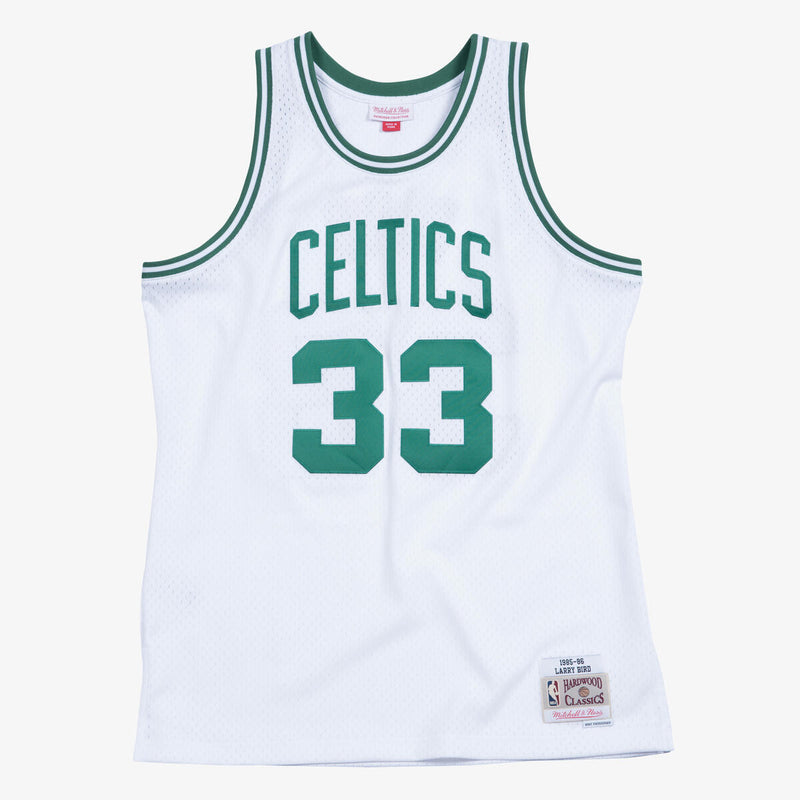NBA SWINGMAN HOME JERSEY CELTICS 1985 LARRY BIRD - White - Image 1