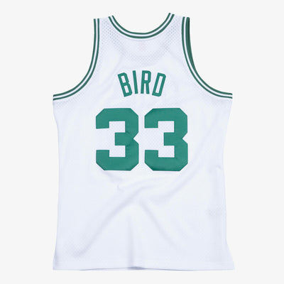 NBA SWINGMAN HOME JERSEY CELTICS 1985 LARRY BIRD - White - Image 2